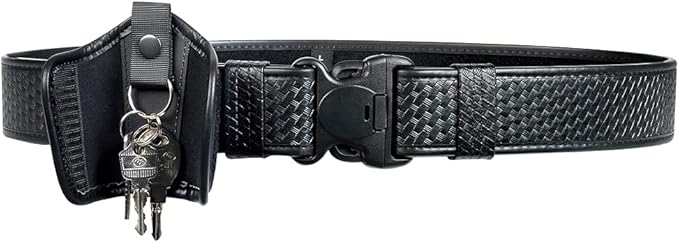 TAFTACFR Slient Key Holder for Duty Belt Durable Law Enforcement Police Tactical Silent Key Keeper Pouch