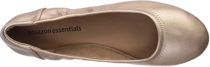 Amazon Essentials Women's Belice Comfortable Slip-On Ballet Flats Shoes