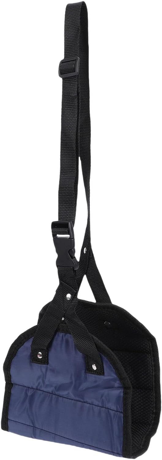 Airplane Foot Hammock, Lightweight Breathable Mesh Footrest, Travel Foot Swing, Adjustable Comfort for Flyers, Travelers, Office Workers