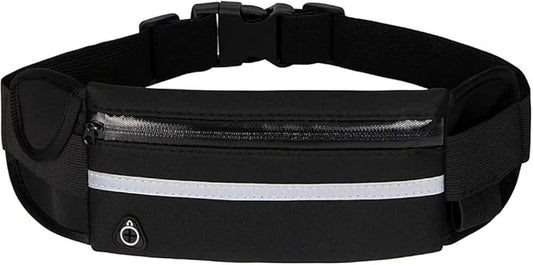 Travel Belt Money Waist Pack - Hidden Waterproof Anti Theft Passport Security Fanny Pouch Wallet for Running Men Women