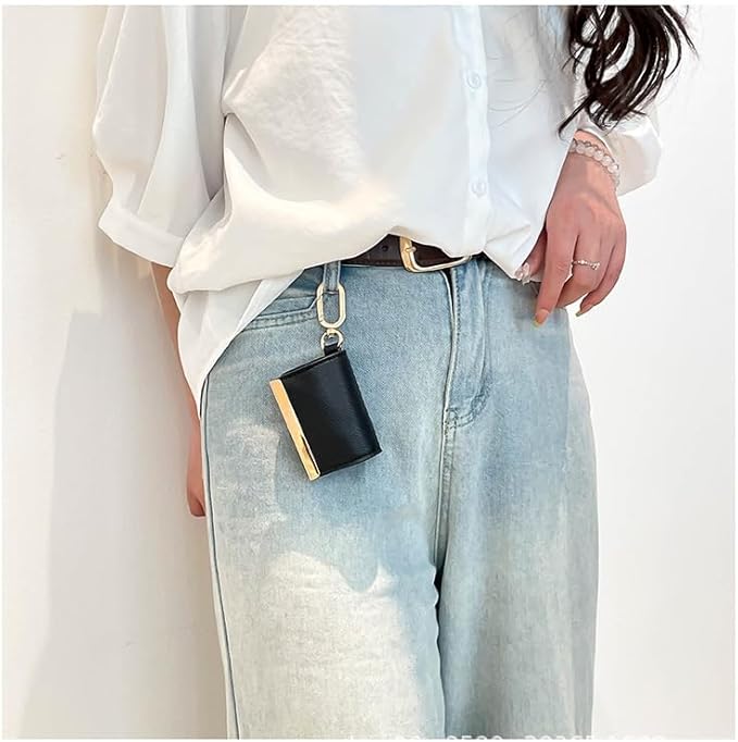 Foldable Tote Bag Keychain - Large Capacity Portable Shopping Bag Keyring - Reusable Groceries Bag for Daily Use