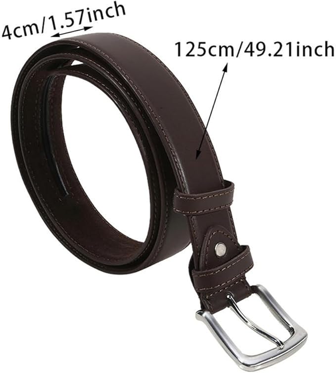 Women Men Hidden Money Belt for Travel Under Clothes Security Cash Safe Wallet Anti Theft Belt with Pouch(Brown-125Cm)