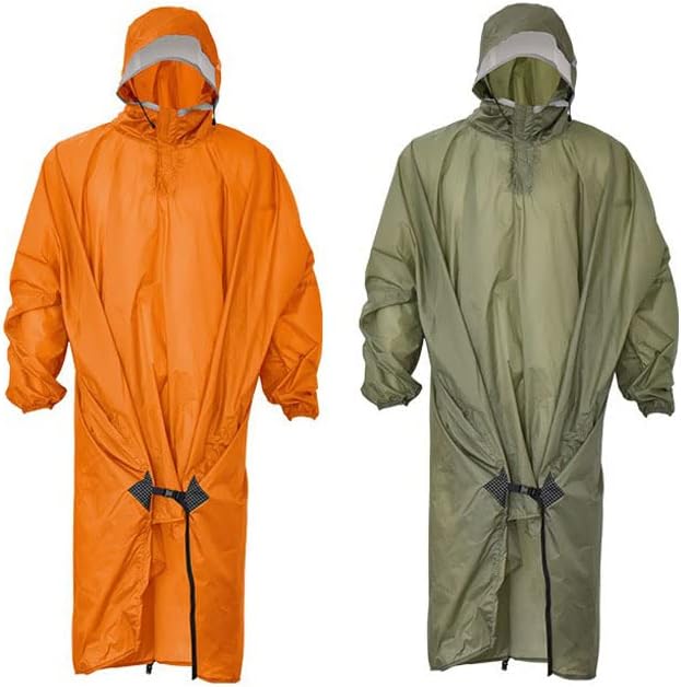 YDYJKI Hooded Rain Poncho Waterproof Raincoat Jacket for Men Women Adults,Lightweight Waterproof Rain Gear