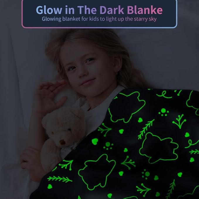Panda Blankets for Girls/Boys, Gifts Girls, Kids Toddler Blanket Kids, Personalized Baby Soft Fleece and Throw, Birthday 40inx 50in