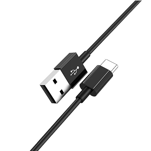 Short USB A to USB C Cable, iPhone 17 Car Carplay Cable for iPhone 15/16/16E/17E Pro Max, Plus, Air, Airpods 4, TV Remote, iPad 10th Gen, iPad Pro 12.9/11 Charger Cord,Car Charging Cable (1.6FT Black)