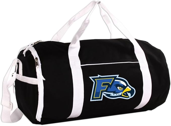 Custom Roll Duffel Bag with Your Logo or Text – Personalized Gym Bag, Sports Team Bag, Travel Bag – Adjustable Shoulder Strap, 600D Polyester, 18 Inch, 4 Colors, Model 3018