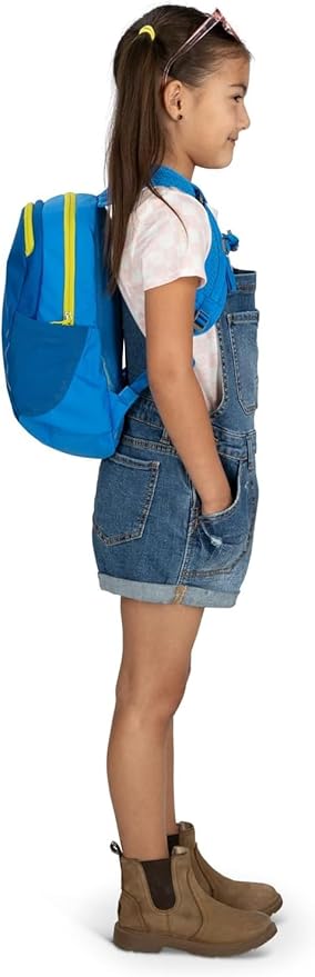 Osprey Daylite Jr. Kids' Commuter Backpack, Alpin Blue/Blue Flame