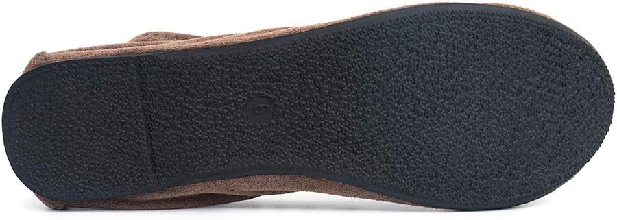 FUNKYMONKEY Women's Ballet Flats Soft Round Toe Comfortable Shoes