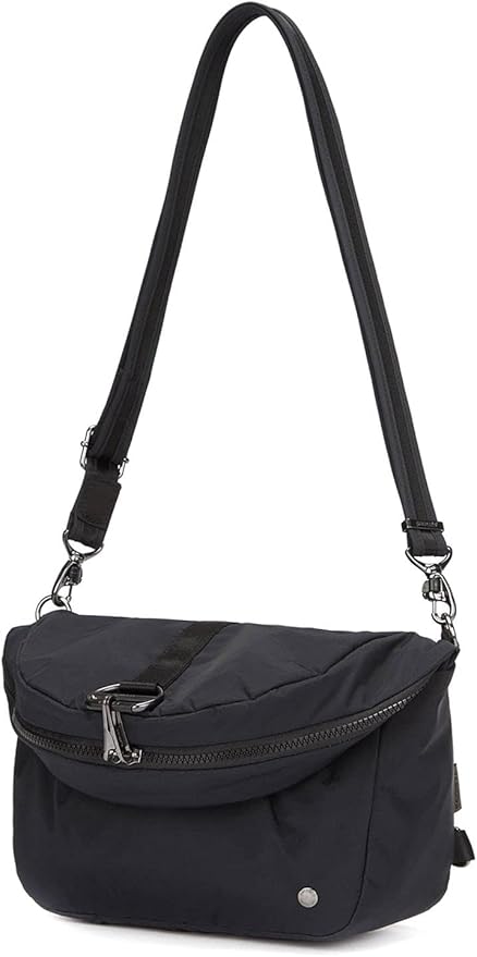 Pacsafe Citysafe CX Anti Theft Convertible Backpack - Fits 10" Tablet, ECONYL Black