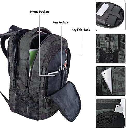 MATEIN Travel Backpack, Sturdy College School Backpack for 15.6 Inch Laptop with Anti Theft Pocket for Women & Men, Slim Lightweight Laptop Bag Computer Bookbag Daypack for Adult Teens Gift | with USB, Sturdy, Laptop Bag, Computer Bookbag, Daypack