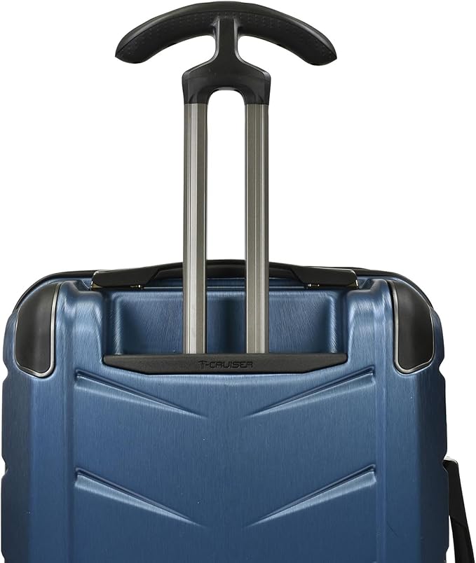 Traveler's Choice Silverwood II 30" 100% Polycarbonate Expandable Spinner Luggage, Navy