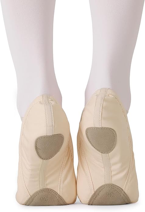 TXJ Sports Ballet Shoes for Women Girls, Women's Ballet Slipper Canvas Dance Shoes Split Sole Yoga Dance Flats