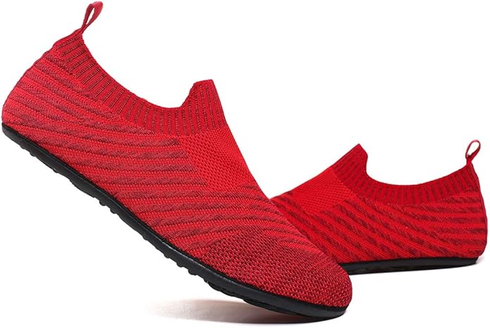 SLEVEL Lightweight Non Slip Travel Indoor Grip House Slipper Socks Unisex Adult Around The House Floor Home Shoes for Women Men