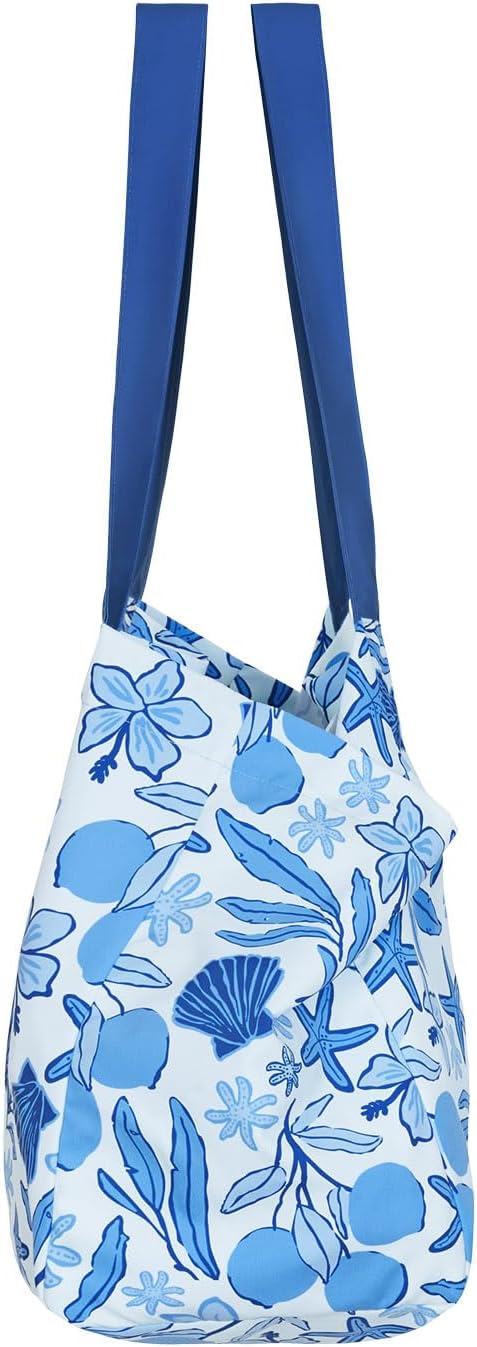 Dock & Bay Everyday Beach Tote Bag - Reusable Carrier Bag for Daily Use - Carries Up to 10kg - 100% Recycled Materials