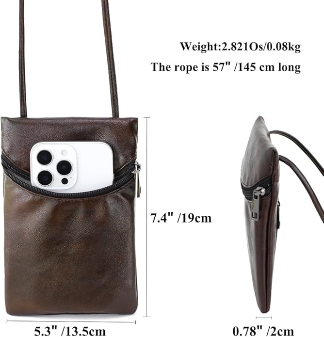 Small Crossbody Women Cell Phone Purse Wallet Bag With Shoulder Strap