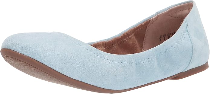 Amazon Essentials Women's Belice Comfortable Slip-On Ballet Flats Shoes