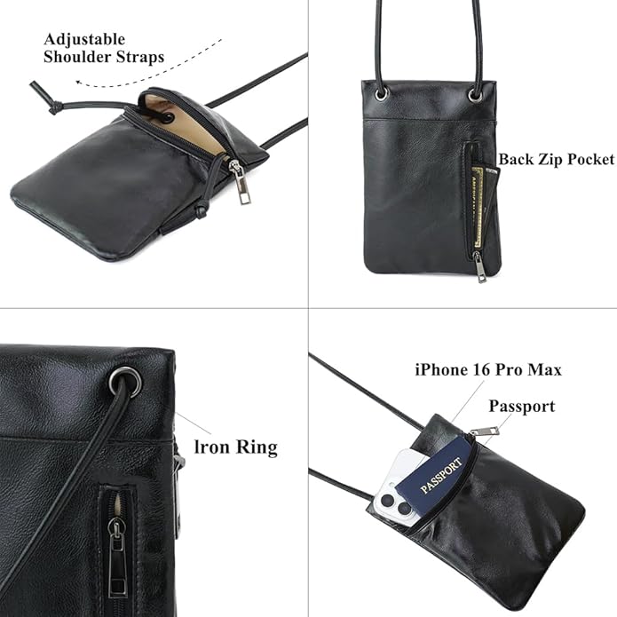 Small Crossbody Women Cell Phone Purse Wallet Bag With Shoulder Strap
