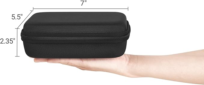 Mkono Travel Sunglasses Organizer Glasses Case Multiple Pairs with Adjustable Slots Eyeglasses Case Storage Box for Men (3 Slots, Black)
