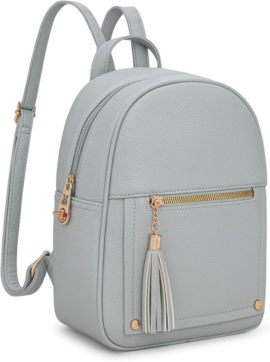 Montana West Mini Backpack Purse for Women Anti Theft Backpacks with Secured Zipper and Tassel
