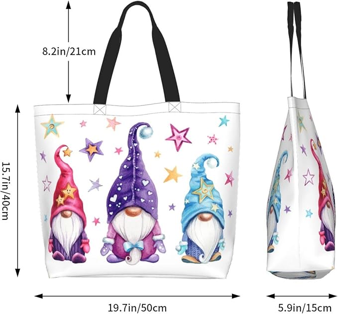 Tote Bag for Women Large Beach Bag Reusable Grocery Bags Handbag for Travel Shopping
