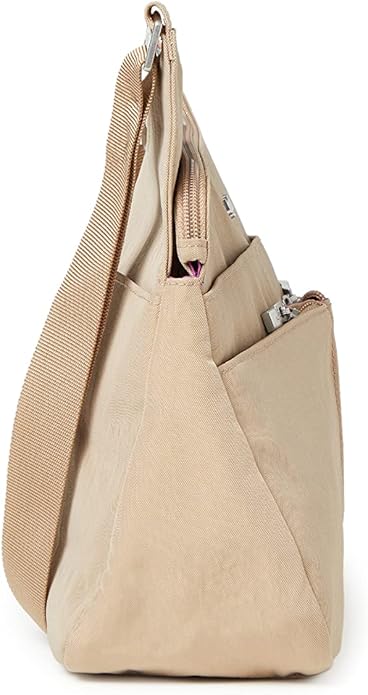 Baggallini Crossbody Travel Bag 11x8.5 Lightweight Water-resistant Nylon Handbag