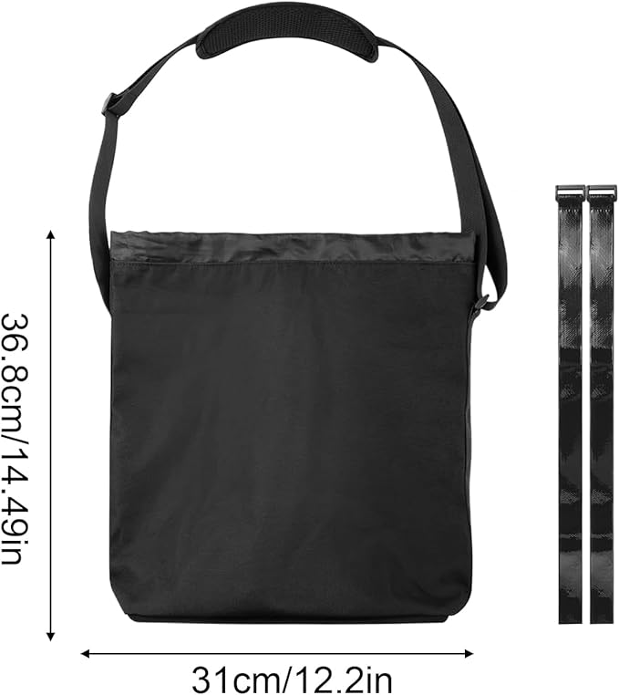 Dumbbell Carrying Bag 36.8x31x16cm, Nylon Sports Gym Duffel - Adjustable Strap Fitness Bag | for Workout, Training, Swimming, Camping Usage