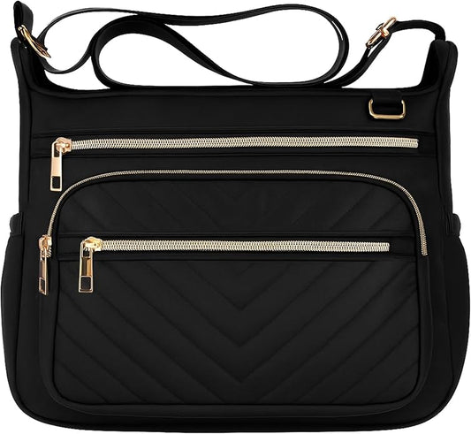 Crossbody Purse for Women Travel, Large RFID Anti-Theft Shoulder Crossbody Bag With Multiple Pockets for Daily Or Work
