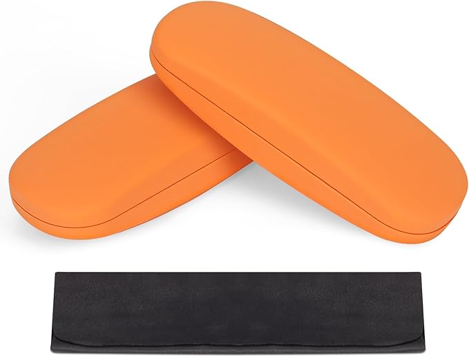 RayLove Unisex Hard Shell Eyeglasses Cases, Protective Case For Glasses