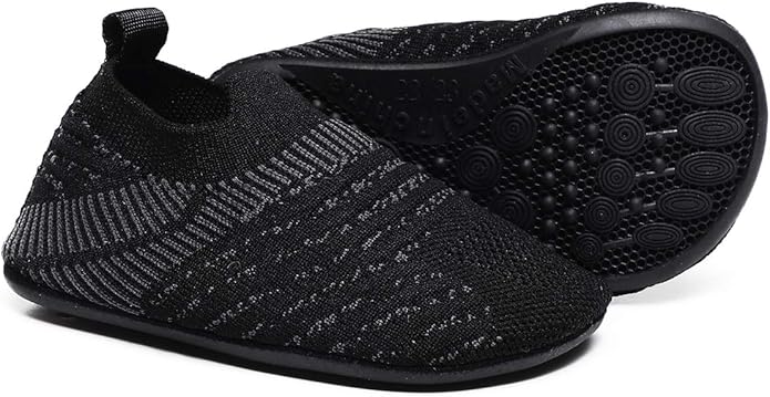 ditont Toddler Slippers Non-Slip Lightweight Comfortable Kids Indoor Grip House Home Shoes for Boys Girl