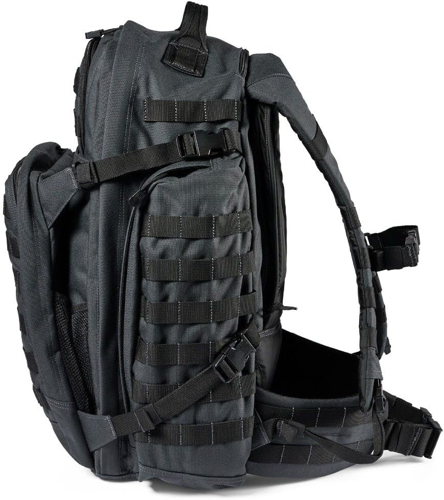 5.11 Tactical Backpack, RUSH 72 2.0 Military Survival Molle Back Pack with Laptop Compartment, Large, 55L, Style 56565ABR