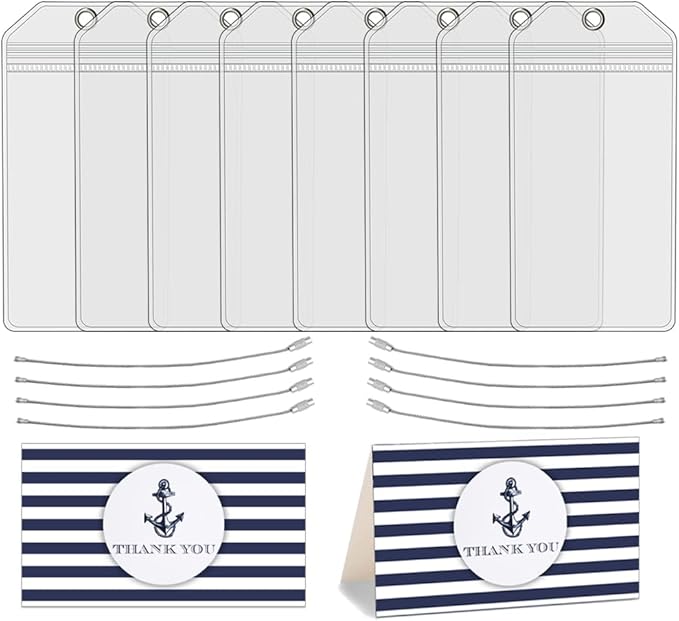 Cruise Luggage Tag Holders for Carnival, Princess & NCL Cruises 8 Packs, Fits All Carnival, Princess & NCL Cruises Line Ships & Tags for Cruises in 2024-2025