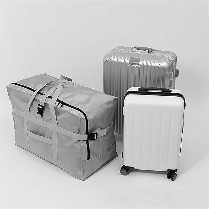 Travel Duffle Bag,Large Storage Bags,Foldable Weekender Bag,Overnight bag,Heavy Duty Travel Bag,Reinforced Carry Straps Gmy Dance Bag for Men And Women Camping,Moving,Hospital