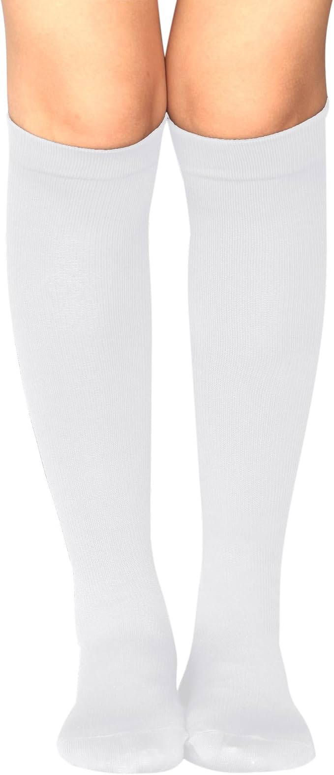 Bestjybt Compression Socks for Women & Men Circulation 15-20 mmHg Support Socks for Athletic Running Cycling
