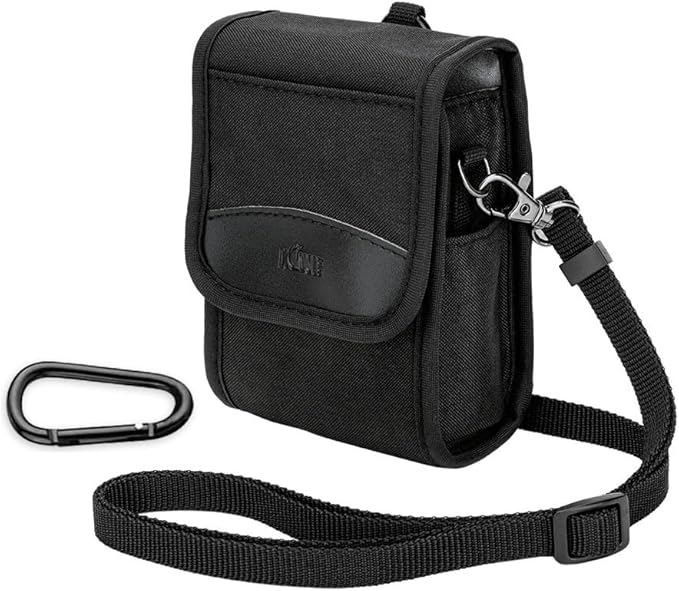 KIWIFOTOS Compact Camera Case Travel Pouch for Lumix ZS99 Sony RX100 VI ZV-1 II ZV-1 ZV-1F Ricoh GR IV III Canon ZS720 G7XIII GR IIIx Olympus TG-6 TG-5 EKTAR H35 Small Camera Bag