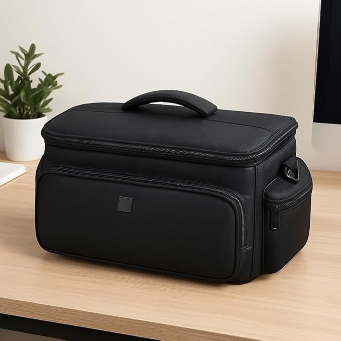 Extra Large Soft Padded Water Resistant Camcorder Equipment Gadget Bag/Case for Canon XA10, XA20, XA25, XH-G1s, XL2 and More Cameras Camcorders and DSLR