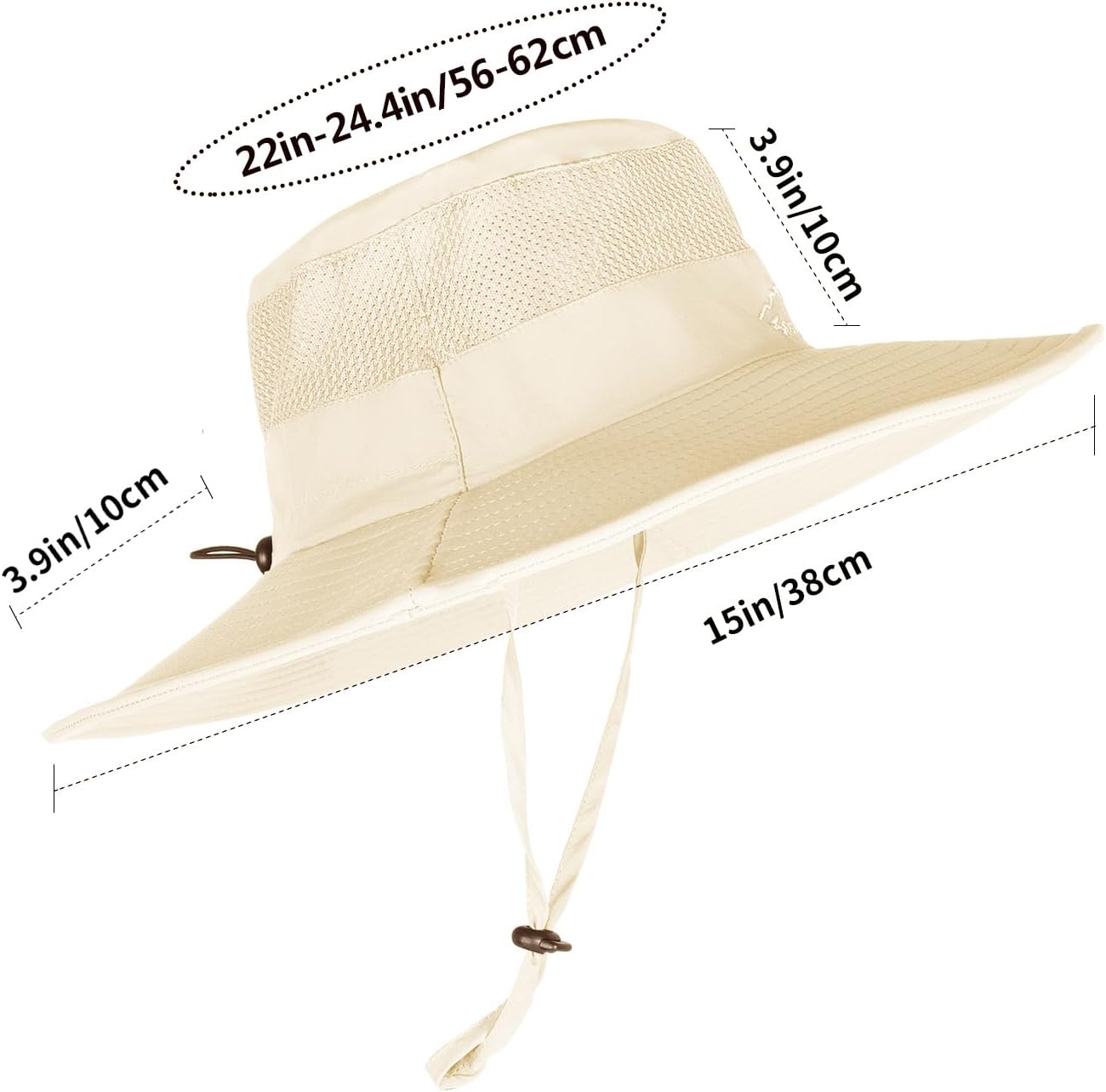 Sun Hats for Men Women Fishing Hat UPF 50+ Breathable Wide Brim Summer UV Protection Hat