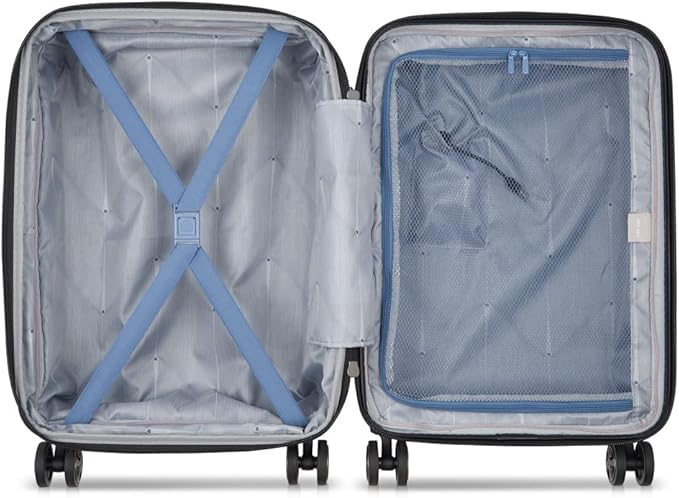 DELSEY PARIS Cruise 3.0 Hardside Expandable Luggage with Spinner Wheels, Graphite, Carry on 20 Inch
