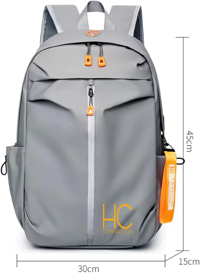 HC Premium Anti-Theft Backpack in Grey