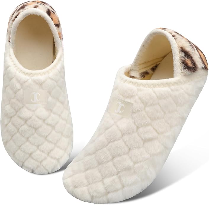 Scurtain Unisex Adults Rubber Sole Slippers