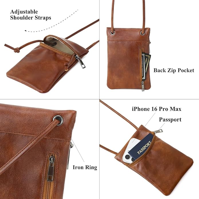 Small Crossbody Women Cell Phone Purse Wallet Bag With Shoulder Strap