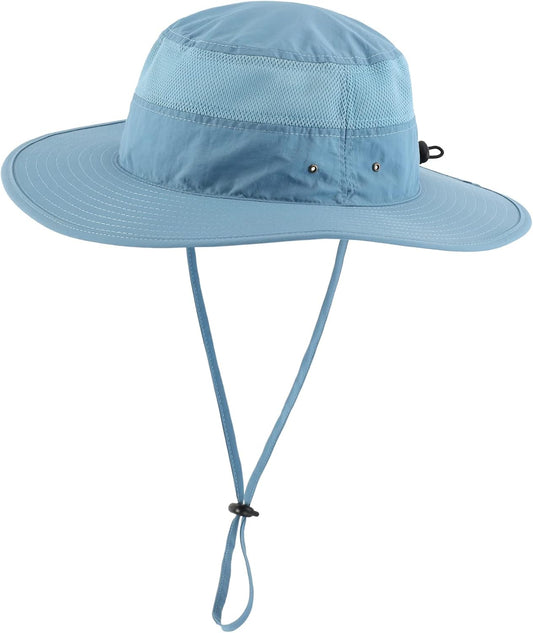 Home Prefer UPF 50+ Men's Sun Hat Wide Brim Bucket Hat UV Protection Hat for Mens Womens Beach Safari Gardening Golf Fishing
