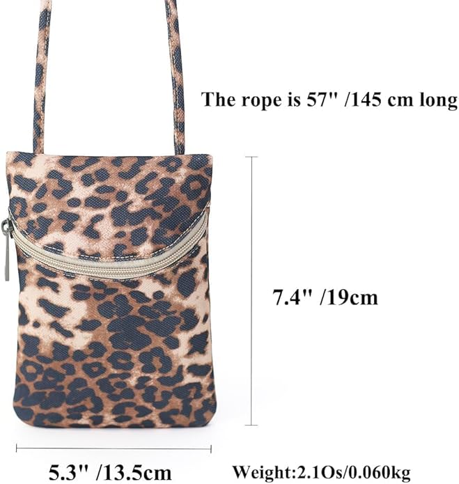 Small Crossbody Women Cell Phone Purse Wallet Bag With Shoulder Strap