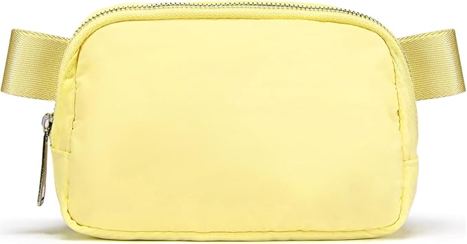 Fanny Pack Cross Body Small Crossbody Bags for Women Men Trendy Nylon Waterproof Mini Purse Travel Running Belt Bag Lulu Dupes Bum Hip Chest Waist Pack Side Bag Must Have Fuchsia