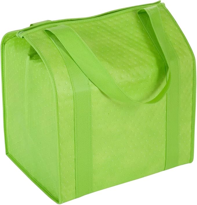 Mediz Hannah Direct Large Capacity Heavy Duty Insulated Smart Shopping Bag - Strong Reusable Grocery Tote 2 Pack