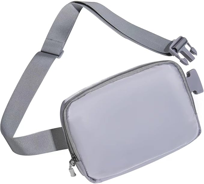 Belt bag Fanny pack crossbody bags for women Everywhere belt bag (Grey)