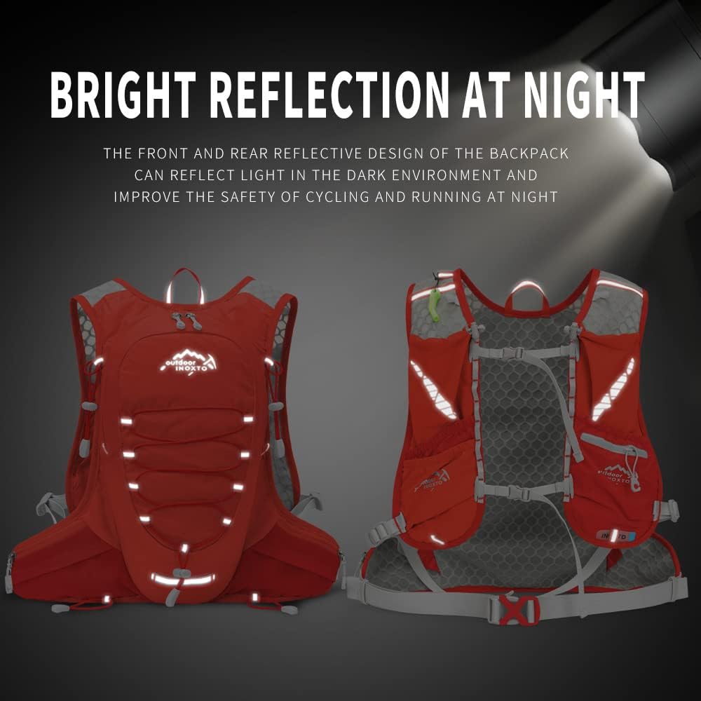 Running Hydration Vest for Men Women Water Backpack for Running 3L Running Hydration Pack for Trail Running Marathon Race Hiking