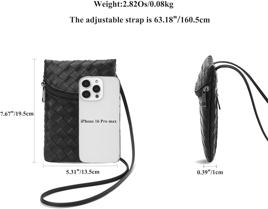 Small Crossbody Women Cell Phone Purse Wallet Bag With Shoulder Strap