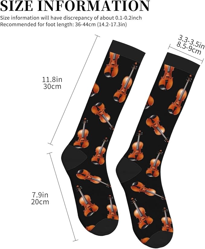 Compression Socks Knee High Circulation Support Socks For Women Men Athletic Running Work Hiking Cycling Travel