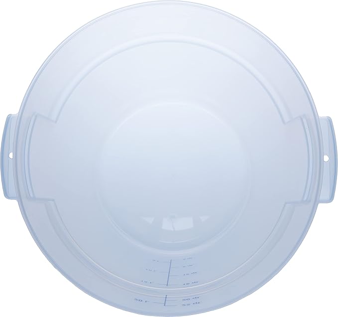 Carlisle FoodService Products None Container, 22 Quart (Pack of 6), Clear