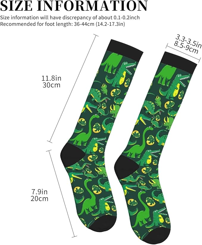 Compression Socks Knee High Circulation Support Socks For Women Men Athletic Running Work Hiking Cycling Travel